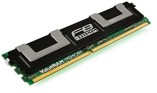 Kingston Technology ValueRAM 512MB 533MHz DDR2 ECC Fully Buffered CL4 DIMM Single Rank, x8 memory module 0.5 GB 240-pin DIMM