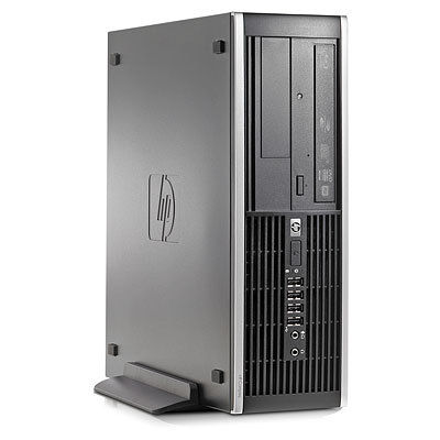 HP Compaq Elite 8000E Intel® Core™2 Duo E8400 DDR3-SDRAM 250 GB SFF PC Black