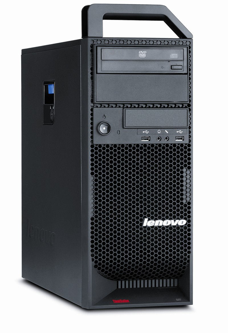 Lenovo ThinkStation S20 Intel® Xeon® 5000 Sequence E5620 6 GB DDR3-SDRAM Windows 7 Professional Tower Workstation Black