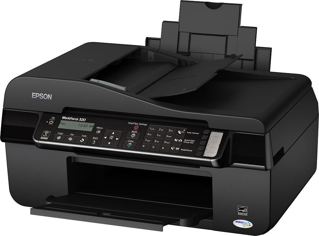 Epson WorkForce 520 Inkjet A4 5760 x 1440 DPI 15 ppm Wi-Fi