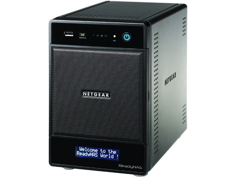 NETGEAR RNDP4000 Intel Atom® 1 GB DDR2 RAIDiator Black