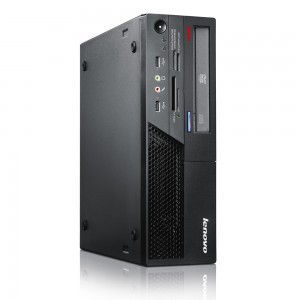 Lenovo IdeaCentre M58p SFF Intel® Core™2 Duo E8400 3 GB DDR3-SDRAM 160 GB Windows 7 Professional PC Black