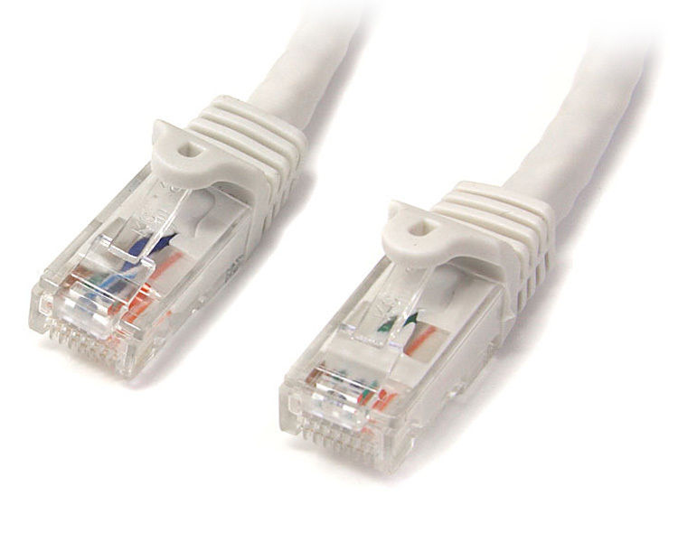 StarTech.com 6ft Cat6 networking cable White 1.8 m