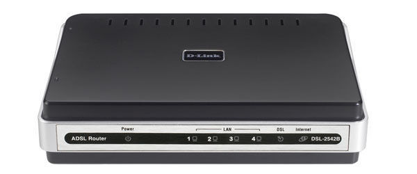 D-Link DSL-2542B/E wired router Fast Ethernet Black
