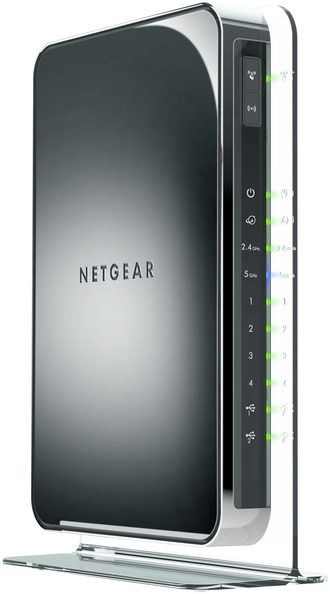 NETGEAR WNDR4500 wireless router Gigabit Ethernet Dual-band (2.4 GHz / 5 GHz)