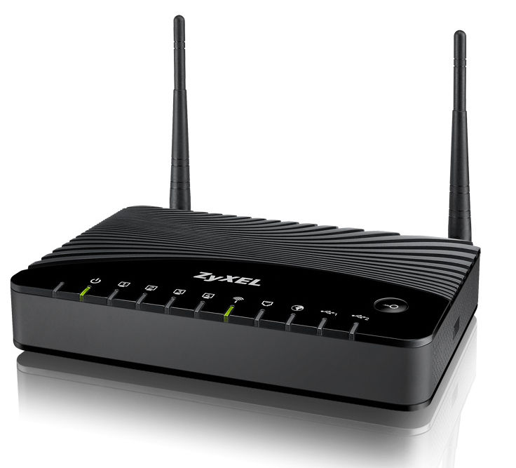 Zyxel 660HNU-F1 wireless router