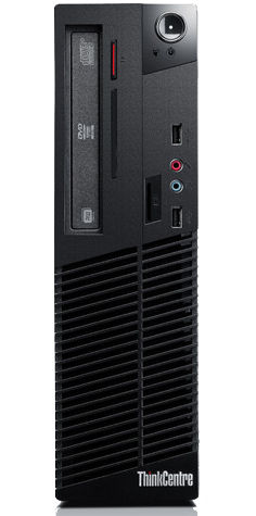 Lenovo ThinkCentre M92p Intel® Core™ i5 i5-3470 4 GB DDR3-SDRAM 500 GB Windows 7 Professional SFF PC Black