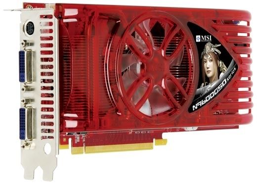 MSI V117-232R graphics card GeForce 9600 GSO GDDR3