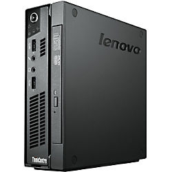 Lenovo ThinkCentre M72e Intel® Celeron® G460 2 GB DDR3-SDRAM 8 GB Windows 7 Professional PC Black