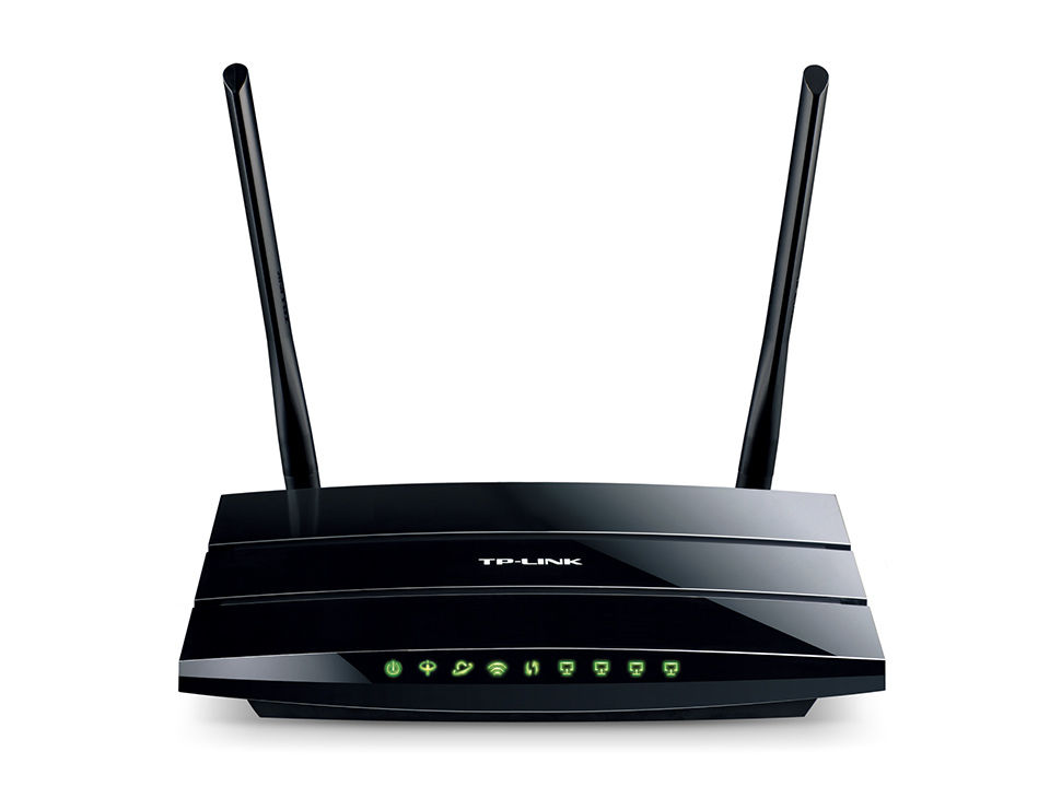 TP-Link TD-W8970 wireless router Gigabit Ethernet Black