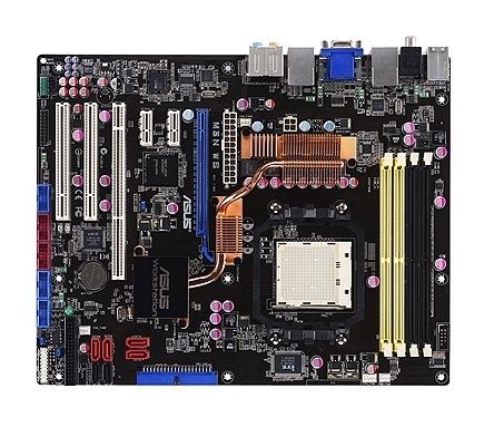 ASUS M3N WS motherboard Socket AM2 ATX
