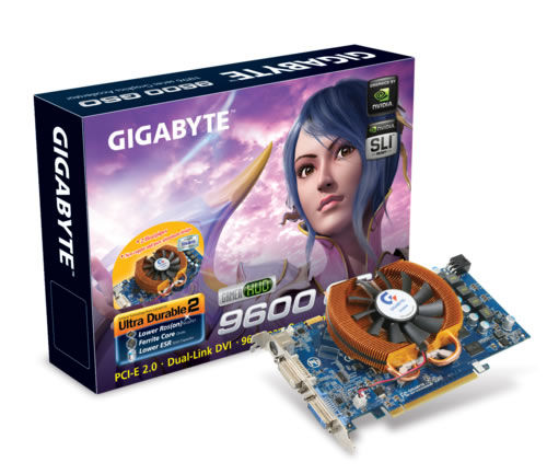 GIGABYTE GeForce 9600 384MB GDDR3