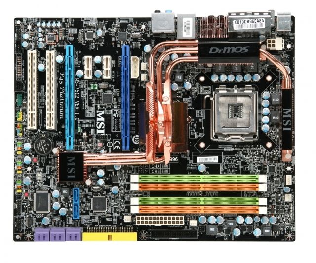 MSI P45 PLATINUM motherboard LGA 775 (Socket T) ATX
