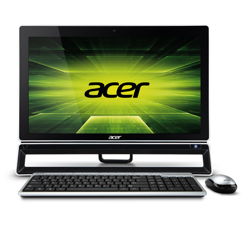 Acer Aspire S600-UR308 Intel® Core™ i3 i3-2120 58.4 cm (23") 1920 x 1080 pixels Touchscreen 4 GB DDR3-SDRAM 1 TB HDD Windows 8 Black