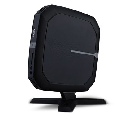 Acer Veriton N 2620G-EC30X Intel® Celeron® 887 4 GB DDR2-SDRAM 320 GB HDD Windows 7 Professional Nettop Mini PC Black, Grey
