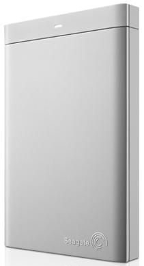 Seagate 1TB Backup Plus Mac external hard drive Micro-USB B 3.2 Gen 1 (3.1 Gen 1) Silver, White