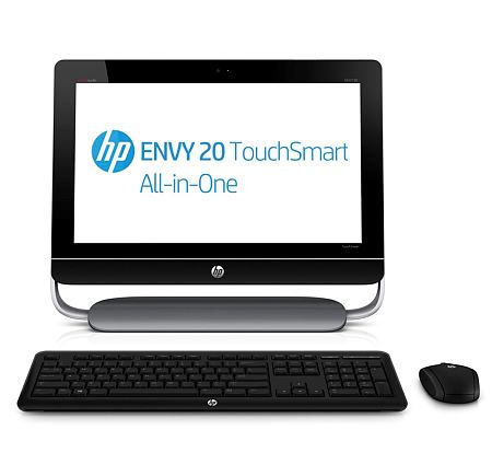 HP ENVY TouchSmart 20-d030 Intel® Core™ i3 i3-3220 50.8 cm (20") 1600 x 1200 pixels All-in-One PC 6 GB DDR3-SDRAM 1 TB HDD Windows 8 Black