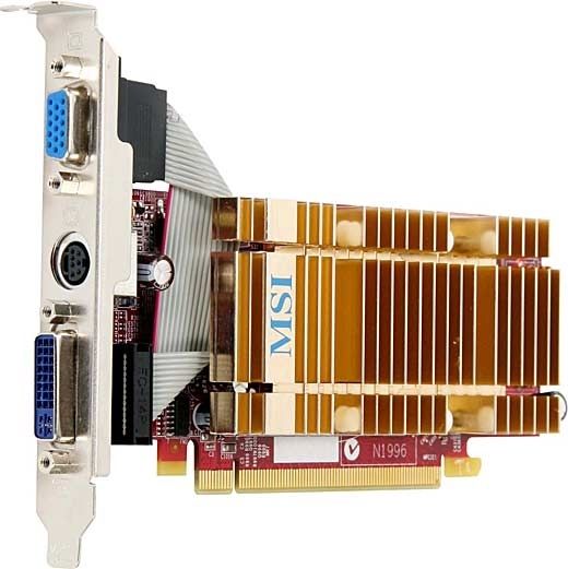 MSI V137-002R graphics card GDDR2