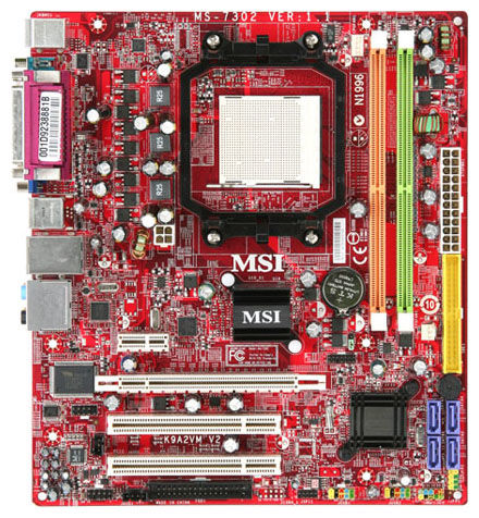 MSI K9A2VM-F V2 AMD 780V Socket AM2 micro ATX