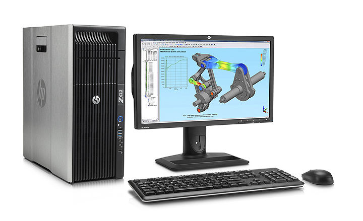 HP 620 + ZR2440w + NVIDIA Quadro 2000 Intel® Xeon® E5 Family E5-2620 16 GB DDR3-SDRAM Windows 7 Professional Minitower Workstation