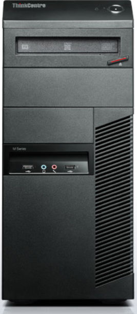 Lenovo ThinkCentre M78 AMD A4 A4-5300 2 GB DDR3-SDRAM 250 GB HDD Windows 8 Pro Tower PC Black