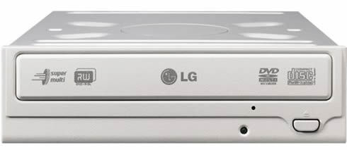 LG GSA-H58N, white optical disc drive Internal