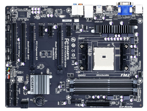 GIGABYTE GA-F2A85X-D3H (rev. 1.0) AMD A85X Socket FM2 ATX