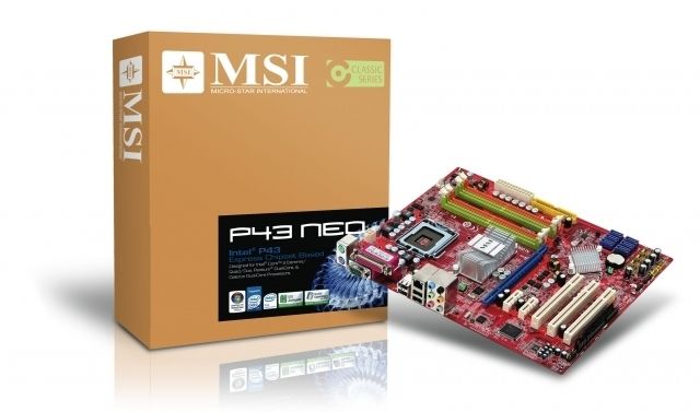 MSI P43 NEO-F LGA 775 (Socket T) ATX