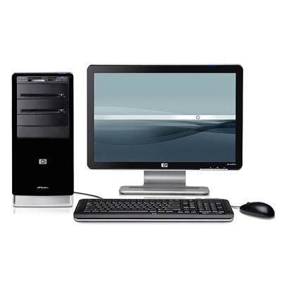HP Pavilion a6463.es-m PC with w1907v 19’’ Wide Flat Panel Monitor