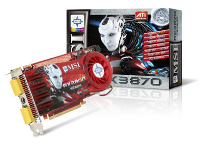 MSI RX3870-T2D512E-OC/D4 graphics card GDDR3