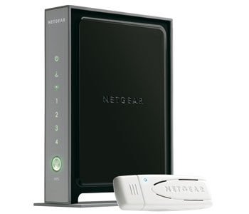 NETGEAR WNB2100 wireless router Black