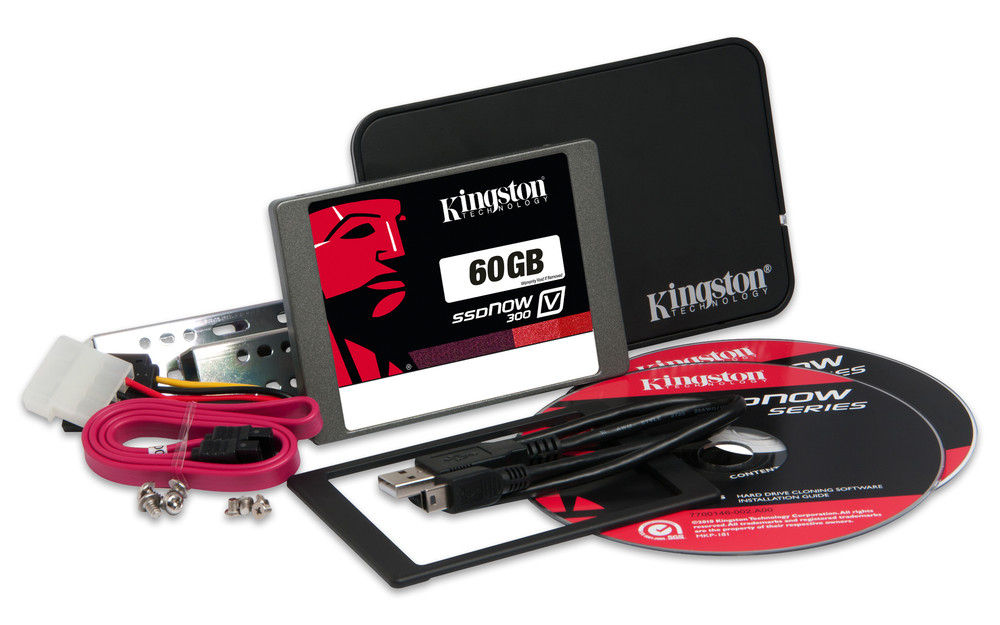 Kingston Technology SSDNow V300 Upgrade kit 60 GB 2.5" Serial ATA III MLC