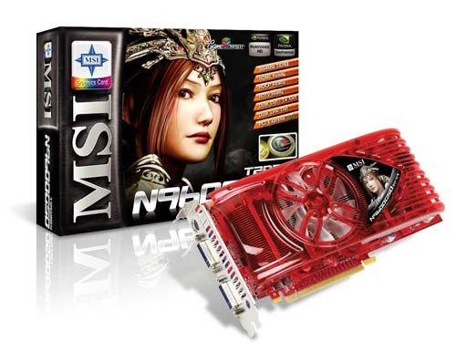 MSI N9600GT-T2D2G GeForce 9600 GT 2 GB GDDR3