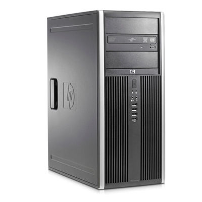 HP 8000 Elite CMT Intel® Pentium® E5400 3 GB DDR3-SDRAM 320 GB Intel® GMA 4500M Windows 7 Professional Mini Tower PC