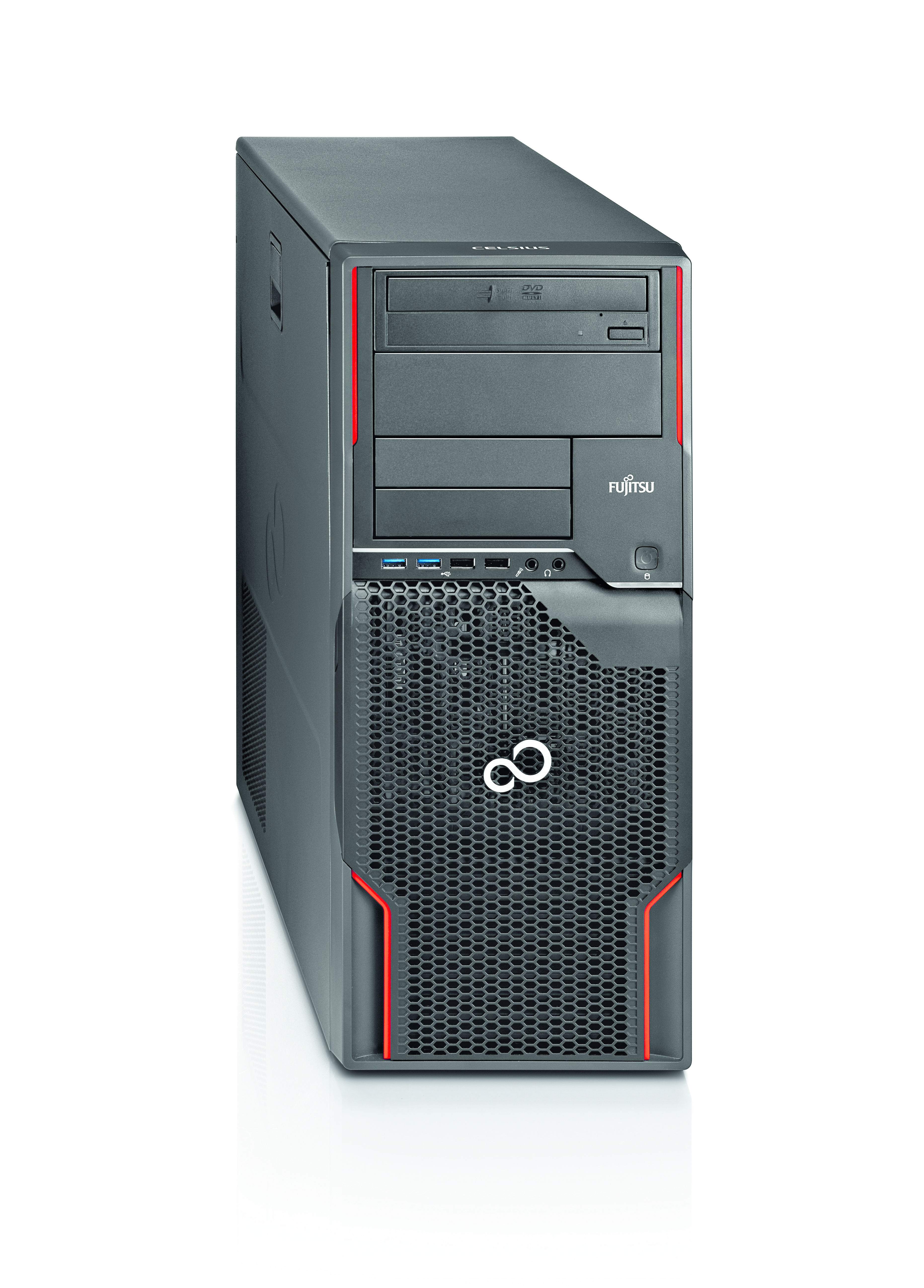 Fujitsu CELSIUS W520 Intel® Xeon® E3 V2 Family E3-1225V2 4 GB DDR3-SDRAM 1 TB HDD Windows 8 Pro Tower Workstation Black