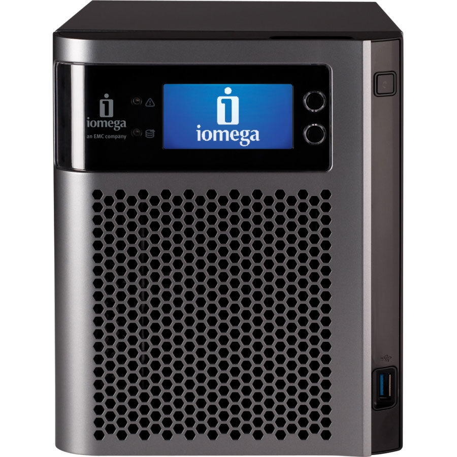 Iomega StorCenter px4-300d Desktop Intel Atom® D525 2 GB DDR3 6 TB Black