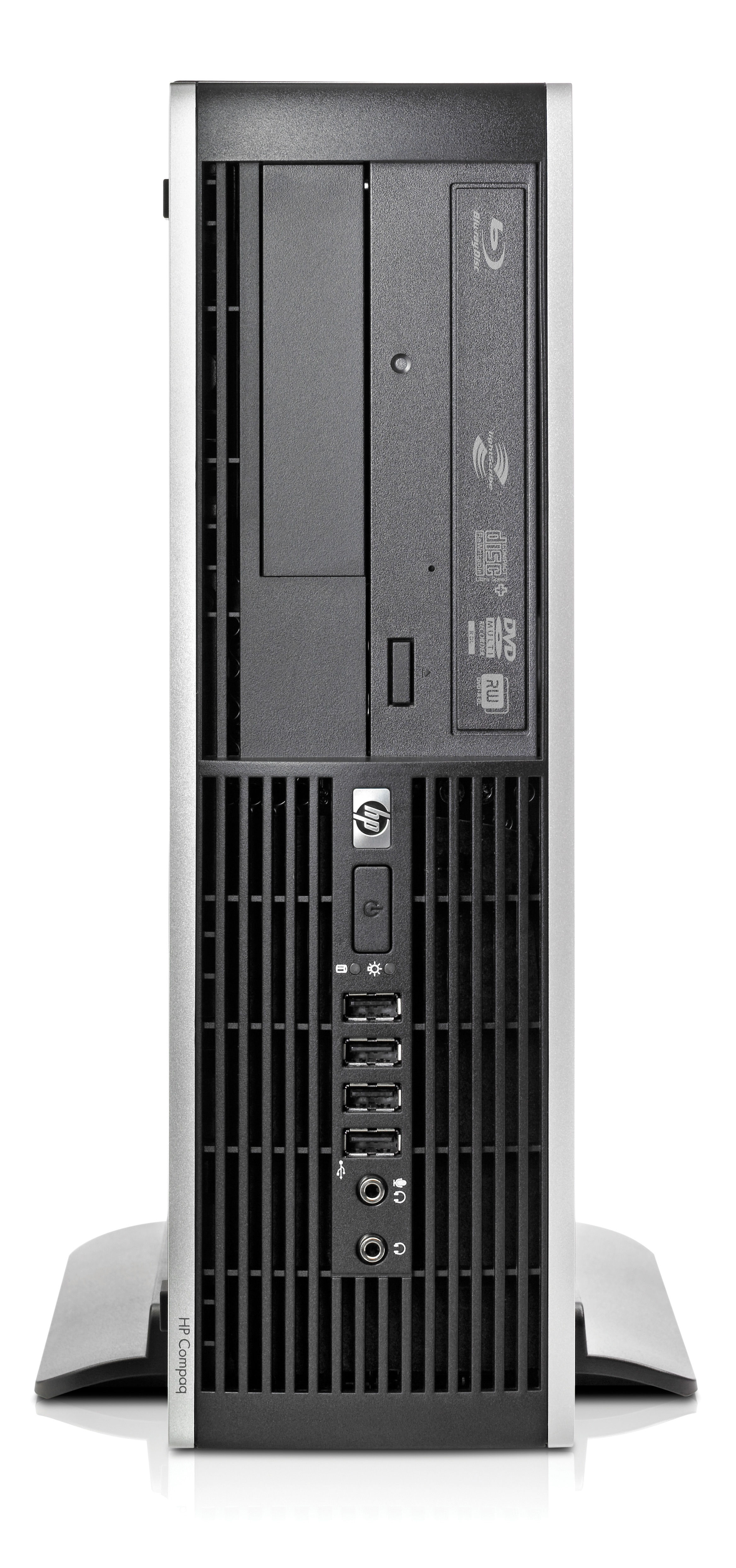 HP Compaq Elite 8000 Elite SFF Intel® Pentium® E5500 2 GB DDR3-SDRAM 320 GB Intel® GMA 4500 Windows 7 Professional PC Black