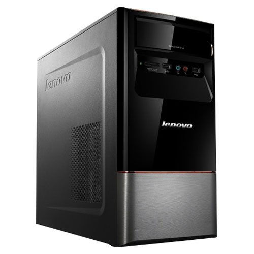 Lenovo Essential H415 AMD A6 A6-3600 4 GB DDR3-SDRAM 500 GB Windows 7 Home Premium Desktop PC Black