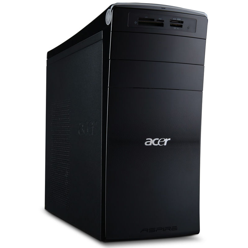 Acer Aspire 3985 Intel® Core™ i7 i7-3770 12 GB DDR3-SDRAM 1 TB HDD NVIDIA® GeForce® GT 620 Windows 8 Tower PC Black