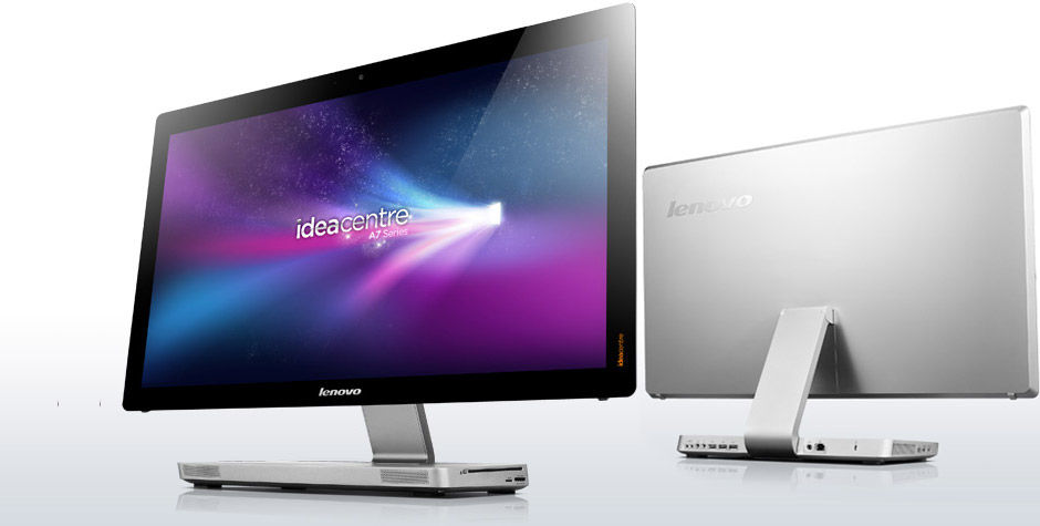 Lenovo IdeaCentre A720 Intel® Core™ i7 i7-3610QM 68.6 cm (27") 1920 x 1080 pixels Touchscreen 8 GB DDR3-SDRAM 750 GB HDD NVIDIA® GeForce® GT 630M Windows 7 Home Premium Silver
