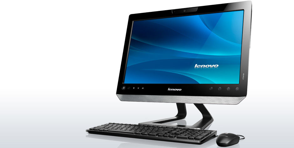 Lenovo C325 AMD E E-450 50.8 cm (20") 1600 x 900 pixels Touchscreen All-in-One PC 4 GB DDR3-SDRAM 500 GB HDD Windows 7 Home Premium Wi-Fi 4 (802.11n) Black