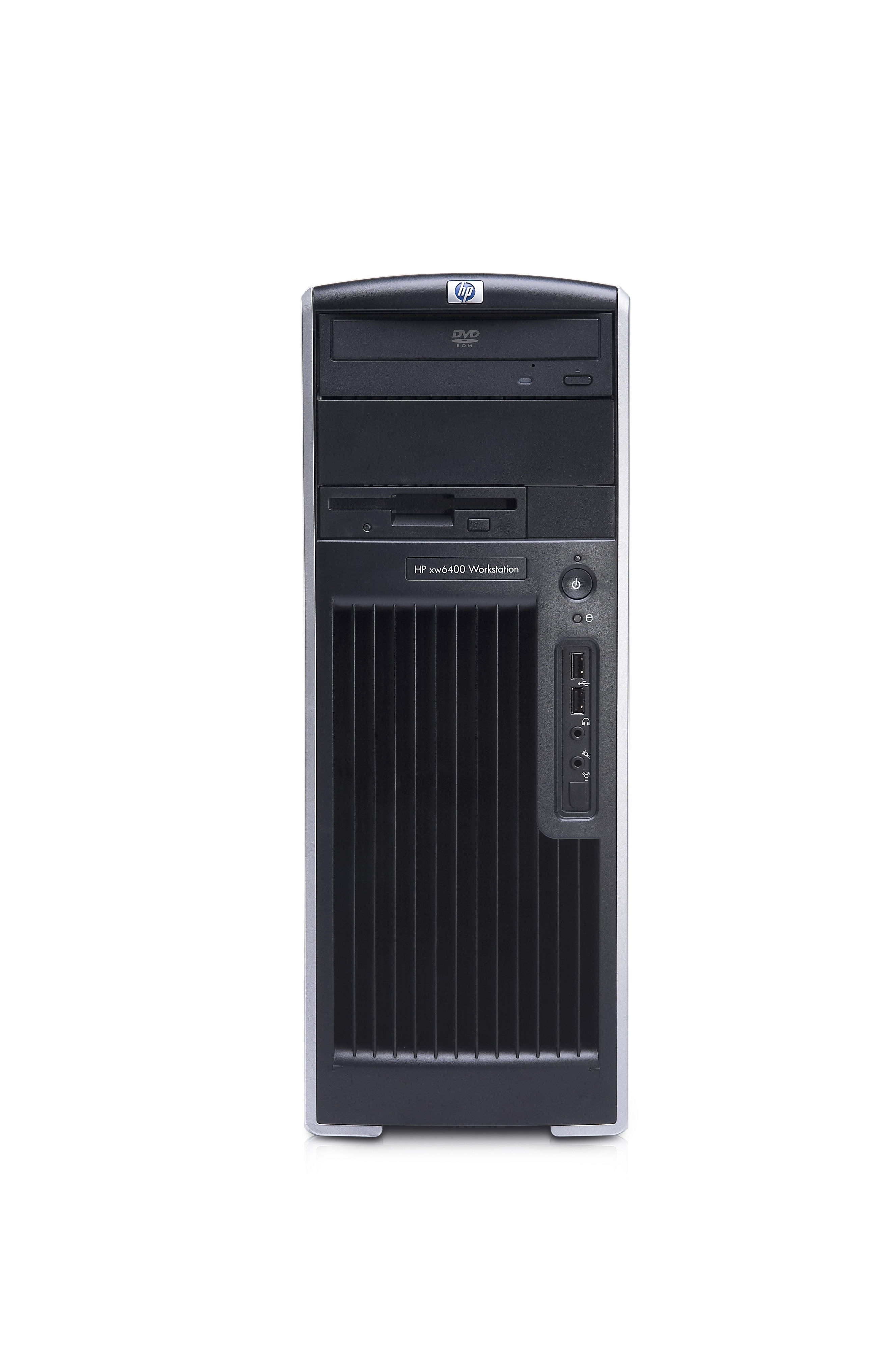 HP xw6400 Intel® Xeon® 2 GB DDR2-SDRAM 80 GB HDD NVIDIA® Quadro® NVS 285 Windows XP Professional Mini Tower PC