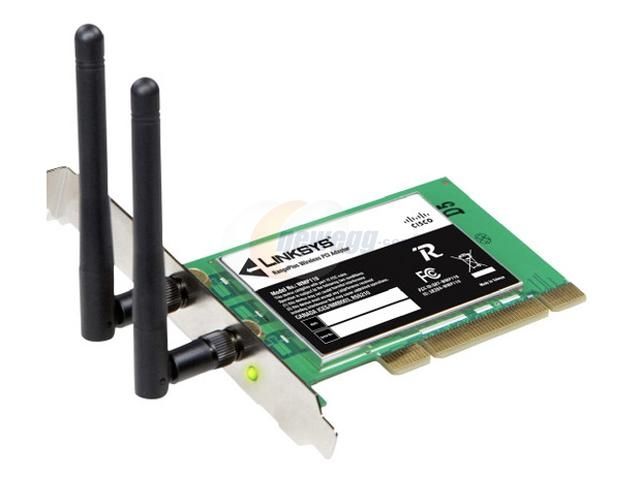 Linksys WMP110 RangePlus Wireless PCI Adapter Internal 300 Mbit/s