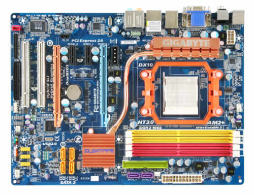 GIGABYTE GA-M750SLI-DS4 motherboard Socket AM2 ATX