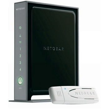 NETGEAR WNB2100 wireless router Fast Ethernet Black