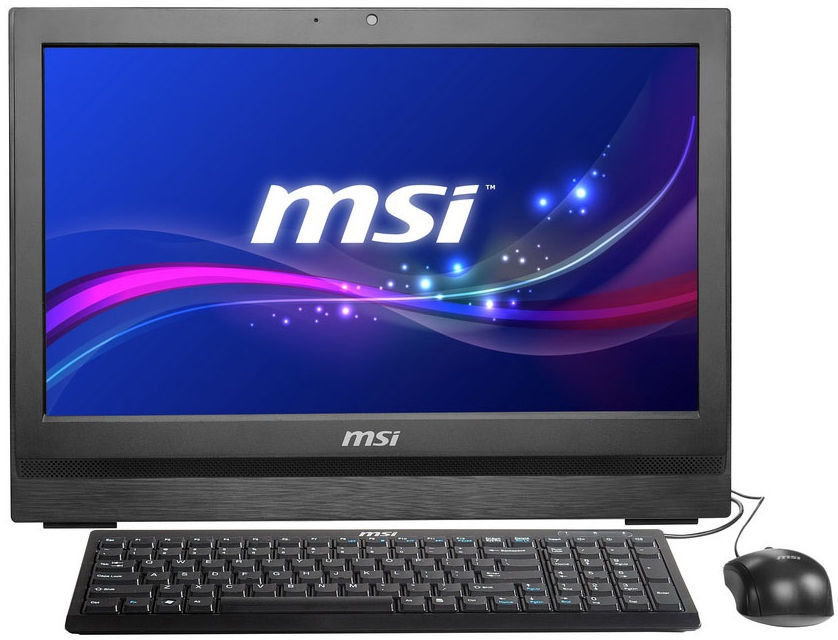 MSI AP2011 Intel® Pentium® G620 50.8 cm (20") 1600 x 900 pixels Touchscreen 2 GB DDR3-SDRAM 500 GB HDD Windows 7 Professional Wi-Fi 4 (802.11n) Black