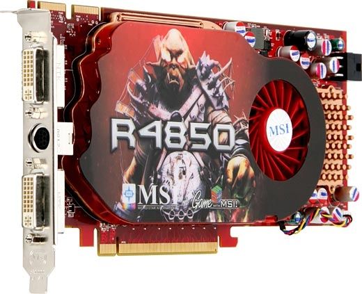 MSI R4850-T2D512 GDDR3