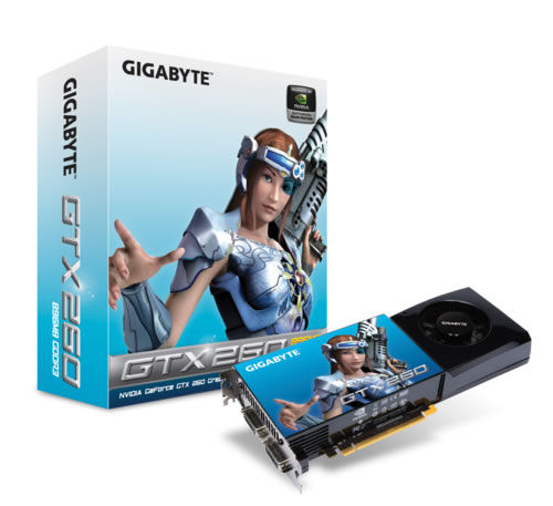 GIGABYTE GV-N26-896H-B graphics card GeForce GTX 260 GDDR3