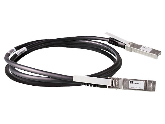HP 10G SFP+ to SFP+ 3m Direct Attach Copper InfiniBand/fibre optic cable SFP+ Black