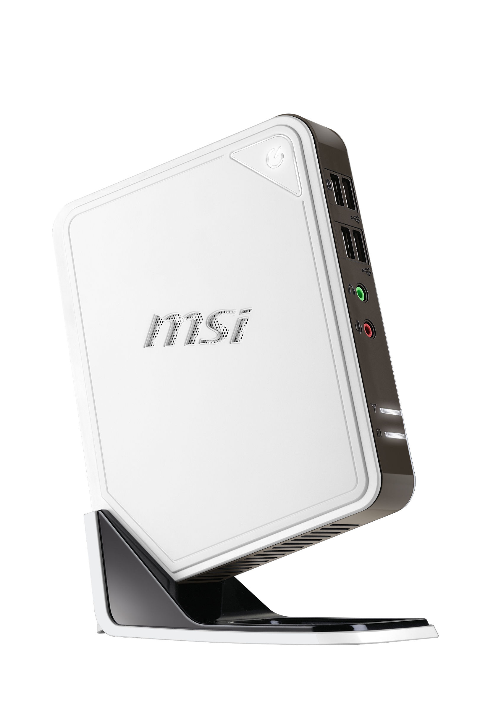 MSI Wind Box DC110-WC8474G32XX Intel® Celeron® 847 4 GB DDR3-SDRAM 320 GB HDD USFF Mini PC White